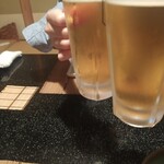 いも膳 - ビールでカンパイ〜