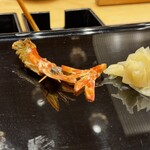 銀座 久兵衛 - エビ頭尻尾