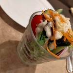 クチーナ - セットのサラダ