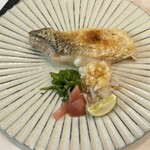 割烹角打 SAKE and - 甘鯛の松笠焼き