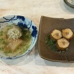 割烹角打 SAKE and - 大根とごぼう天