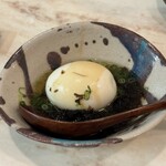 割烹角打 SAKE and - 半熟卵