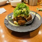 くらくえん - アスパラとんかつしぐれ