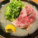 くらくえん - 牛ロースタタキ