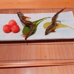 御料理 まつ山 - 長野県天竜川の稚鮎