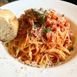 ポルスカフェ - パスタランチ　大盛（+¥200）