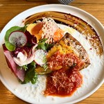 ポルスカフェ - キッシュランチ