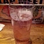 Bistro 十番スタンド - ラズベリーソーダ