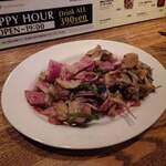 Bistro 十番スタンド - きのことベーコンのバター焼き