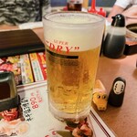 焼肉五苑 - ドリンク写真:生大を注文するより
生中(190円)を、おかわりする方がお得な日