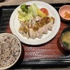 大戸屋 - 蒸し鶏の生姜ねぎ醤油定食です。（2024年6月）