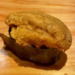 鮨 さかい - 北紫雲丹(青森県大間産、大千)