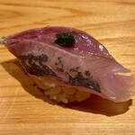 鮨 さかい - 瀬付き真鯵(島根県浜田産)