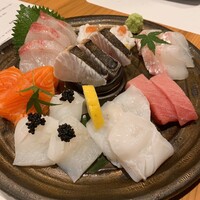 魚と炭と鉄板と ととと - 造り盛り合わす
