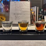 薬酒BAR 札幌 - 飲み比べ