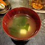 季寄料理よしかわ - 鯛の潮汁