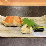季寄料理よしかわ - 金目鯛と葉玉ねぎ