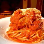 呑喋処 はじめまして - トマトハンバーグスパゲッティ