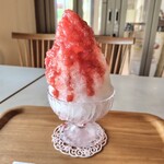 ガーデンカフェ　ルーベル - 横からの図