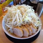 豚山  - 小ぶた（野菜マシマシ、背アブラ）1,100円