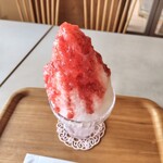 ガーデンカフェ　ルーベル - いちごかき氷