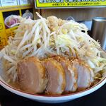 豚山  - 小ぶた（野菜マシマシ、背アブラ）1,100円