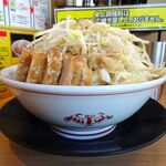 豚山  - 小ぶた（野菜マシマシ、背アブラ）1,100円