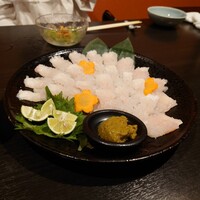 個室ふぐかに料理 磯笛 - 活け鱧しゃぶ
