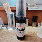 とんトコ豚 - ビール小(450円)