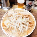 とんトコ豚 - ラーメン(850円)味玉(100円)