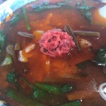 満州ニラら～めんの店 さかえや - 満州ニララーメン（中・アップ）