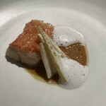 KHAO - チューチープラー　ふっくらと調理された金目鯛。ココナッツソースが合います。