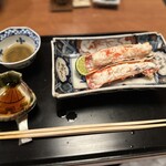 赤坂 きた福 - 焼き蟹