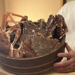 赤坂 きた福 - たらば蟹、ずわい蟹、毛蟹　ここからチョイス