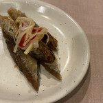 広東家庭料理おかむら - 箸休めに頂きました、酢の塩梅も良く美味しい