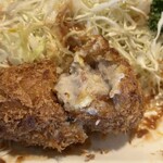 とん㐂 - もはやクリームコロッケです