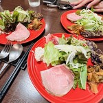 バルハチゴー - 3人前の前菜盛り合わせ