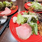 バルハチゴー - 3人前の前菜盛り合わせ