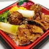 柿安 - 焼きとり＆肉団子の和弁当645円