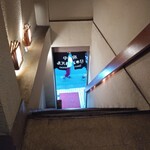 府中日本酒バルTOKUTOUSEKI - 入店する時はもちろん帰りは特に階段に気をつけろ！