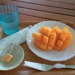 すくばりテラス - 生マンゴー。