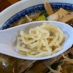 喜多屋 - 曽我製麺の中細麺
