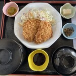 食処 そうしゃん - 大山山麓大山どりフライ定食１０００円円