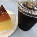 いなべ市役所食堂 - コーヒーケーキセット300円