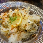 えびと馬肉と日本酒の居酒屋 - 海老カルパッチョ\(//∇//)\