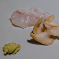魚料理 あぎやお - つぶ貝と熟成甘鯛