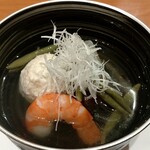 一徹 - 真薯とじゅんさいの冷汁