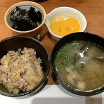 一徹 - トリュフご飯とオコゼのあら汁