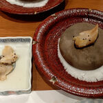 一徹 - ホッキ貝とミル貝の石焼き