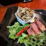 西大寺バル - 前菜三種盛り